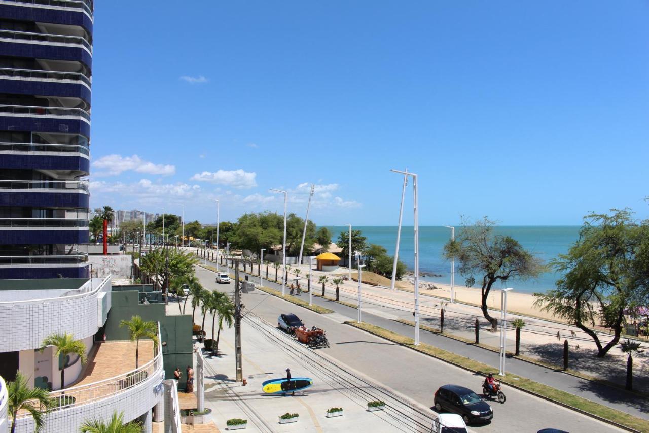 Apartamento 13 Flat Beira Mar Com Energia, Vaga, 3 Camas, Wi-Fi E Ar Fortaleza  Exterior foto